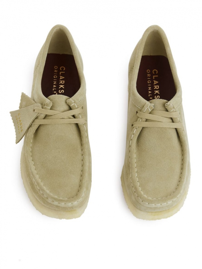 Ghete Chukka Arket Clarks Wallabee Barbati Bej | Romania-UINM32584