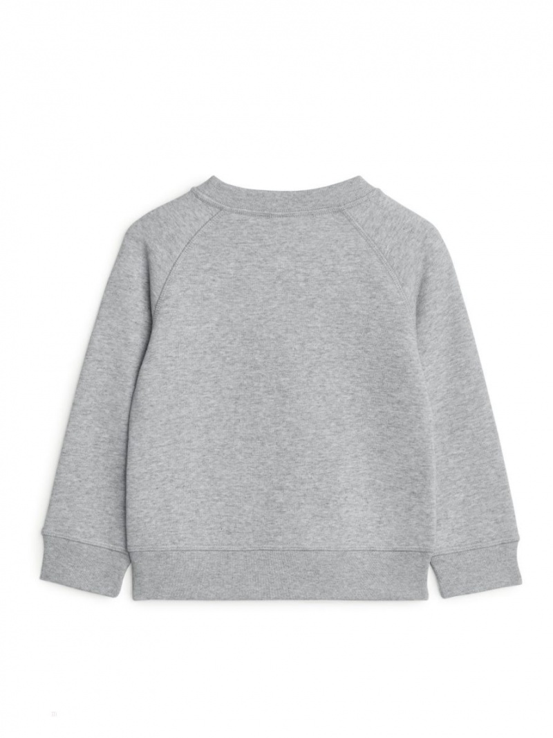 Hanorac Arket Crew-Neck Baieti Gri | Romania-JPUT19806