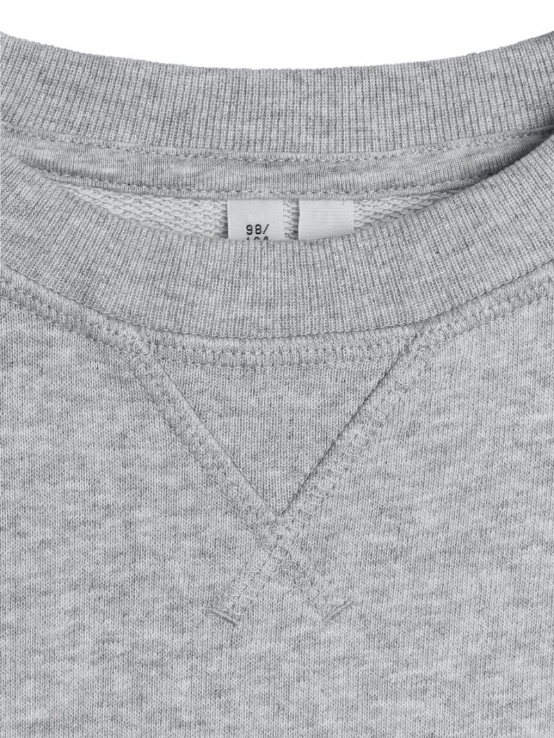 Hanorac Arket Crew-Neck Baieti Gri | Romania-JPUT19806