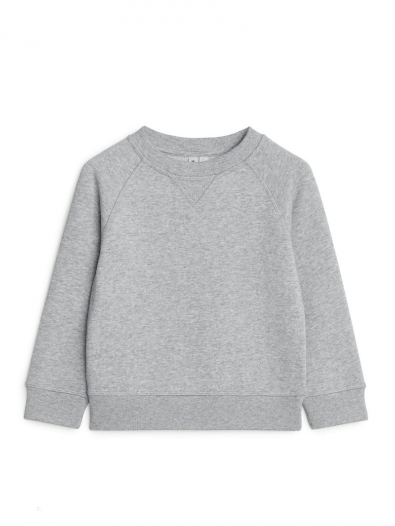 Hanorac Arket Crew-Neck Baieti Gri | Romania-JPUT19806