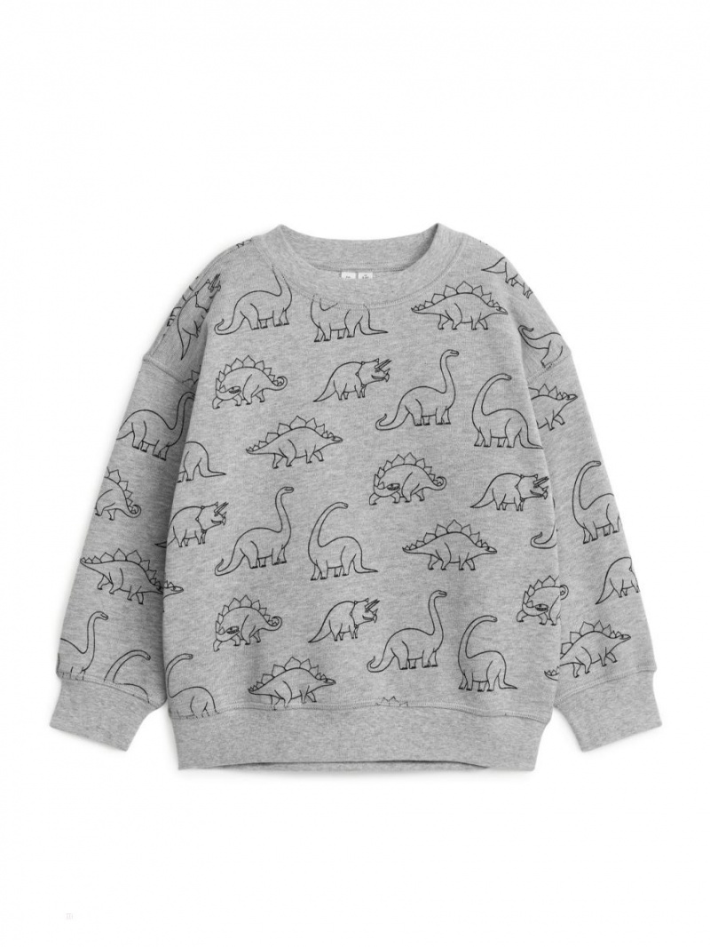 Hanorac Arket Relaxed Baieti Gri | Romania-SWKC40978