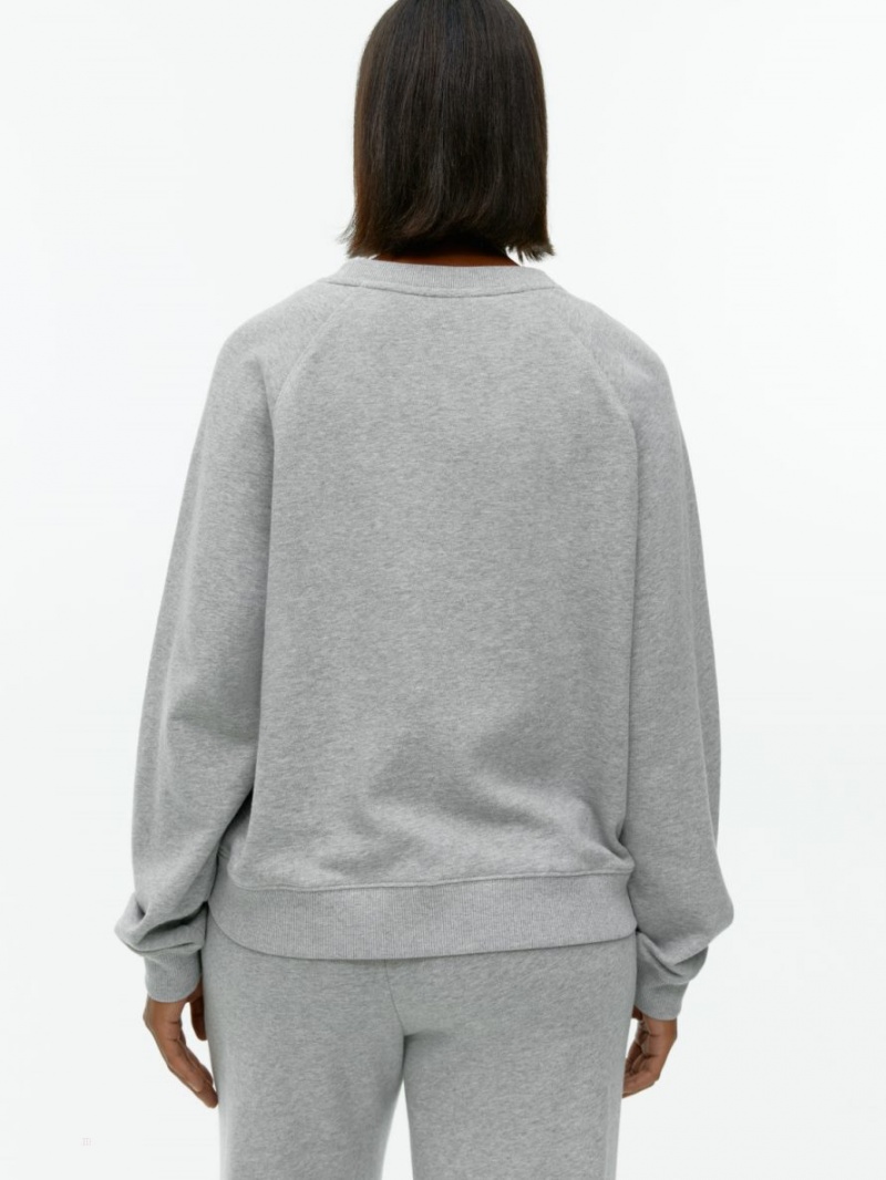 Hanorac Arket Soft French Terry Dama Gri | Romania-VRIL23490