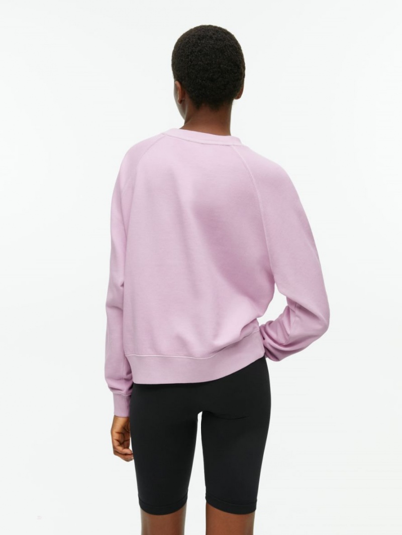 Hanorac Arket Soft French Terry Dama Roz | Romania-HITO87326
