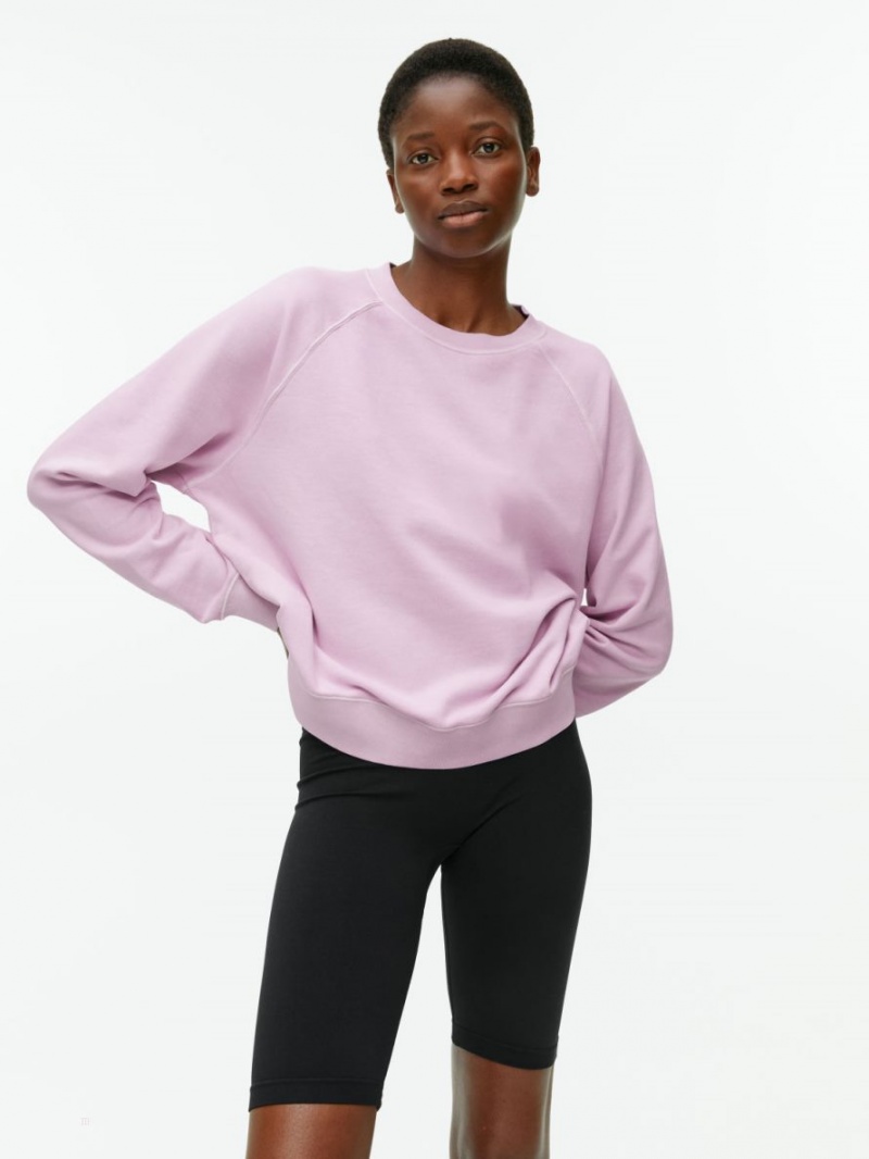 Hanorac Arket Soft French Terry Dama Roz | Romania-HITO87326