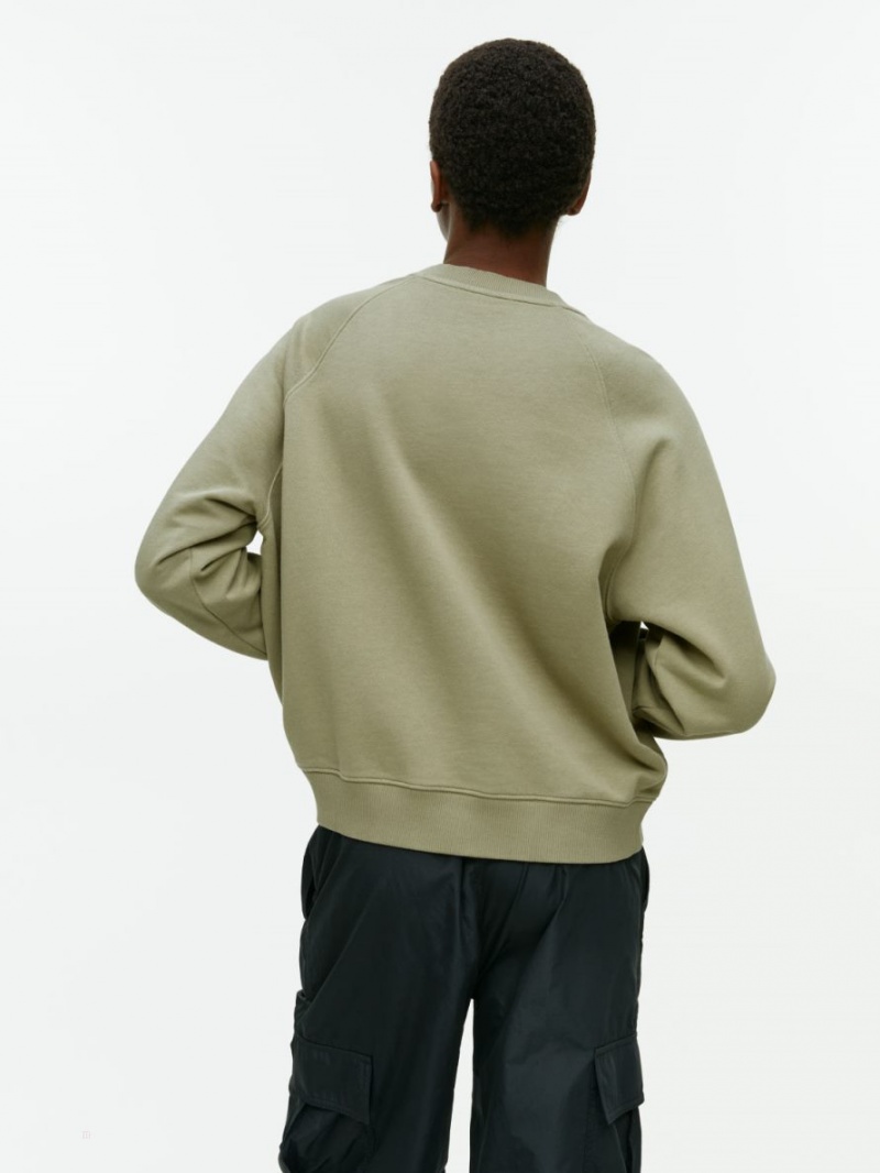 Hanorac Arket Soft French Terry Dama Verzi | Romania-DNZB27140