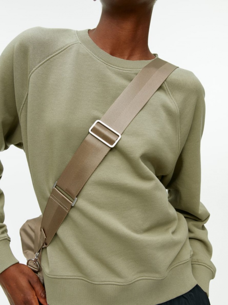 Hanorac Arket Soft French Terry Dama Verzi | Romania-DNZB27140