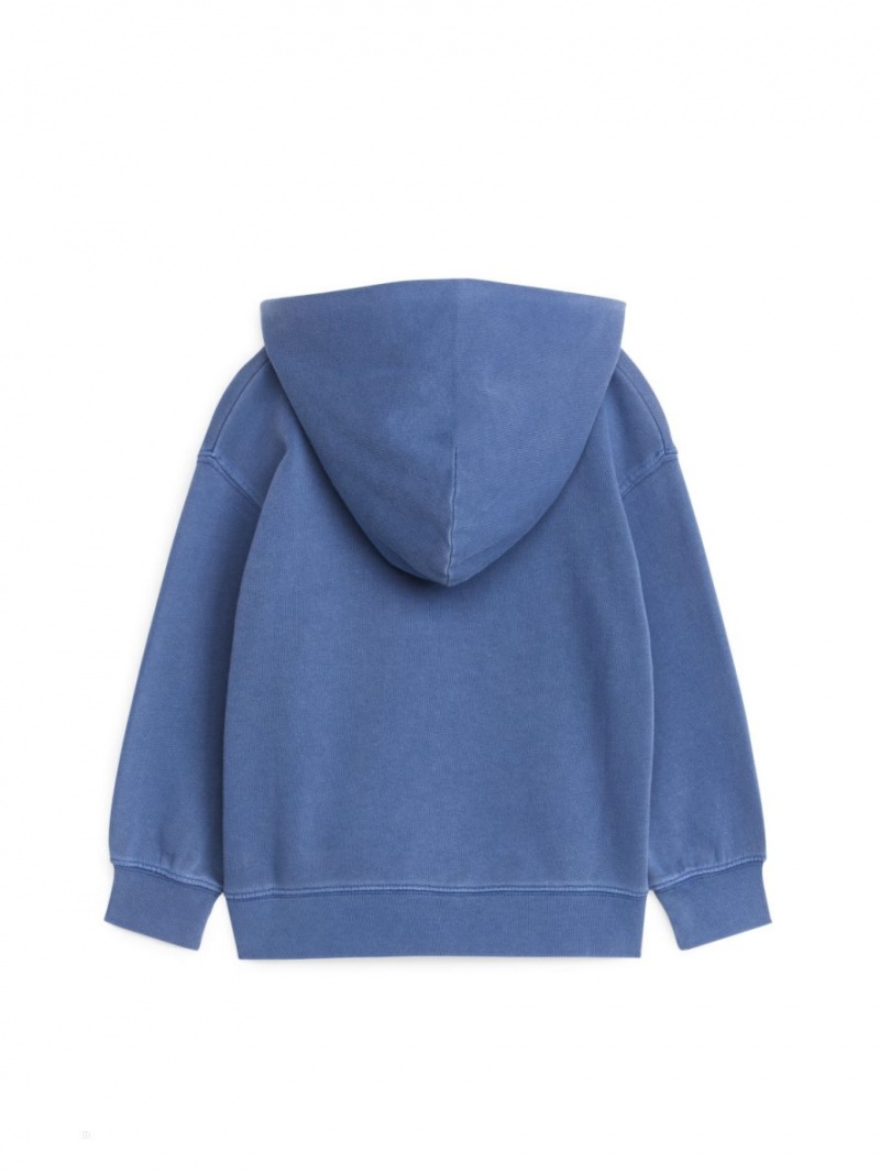 Hanorac cu Gluga Arket Front-Pocket Baieti Albastri | Romania-BEQN23051