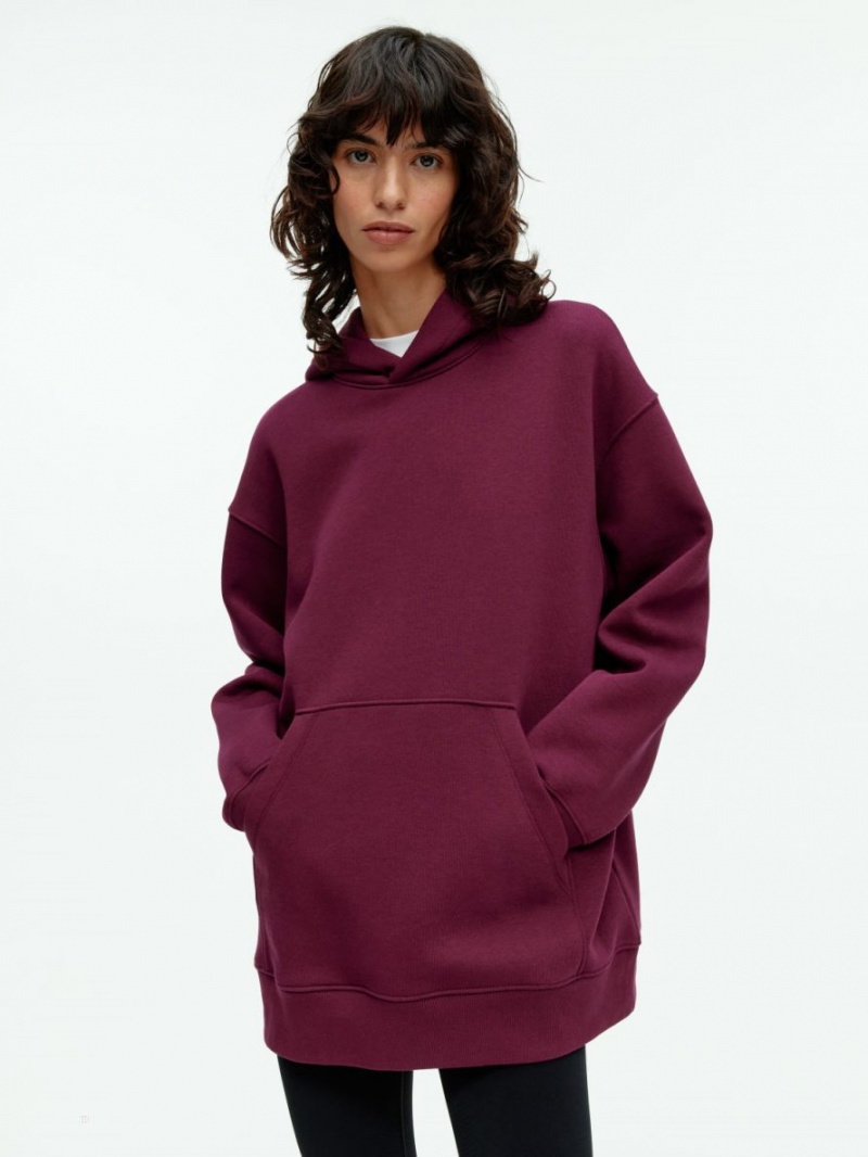 Hanorac cu Gluga Arket Loose-Fit Dama Visinii | Romania-YSER75143