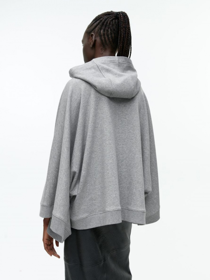 Hanorac cu Gluga Arket Oversized Dama Gri | Romania-CDKH01867