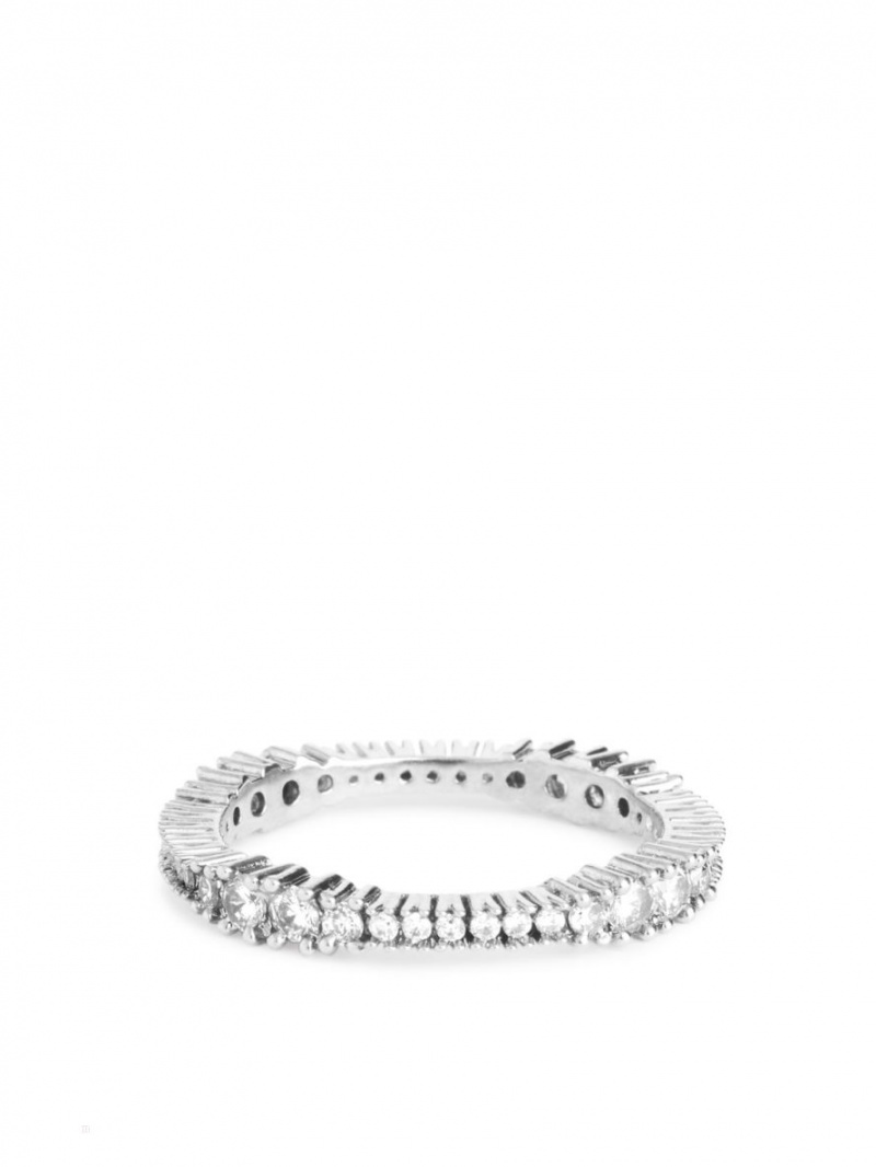 Inel Arket Rhinestone Dama Argintii | Romania-OMTP32840