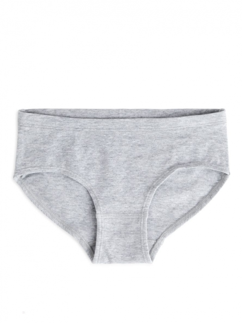 Lenjerie Arket Bumbac Jersey Briefs Fete Gri | Romania-WTPS92637