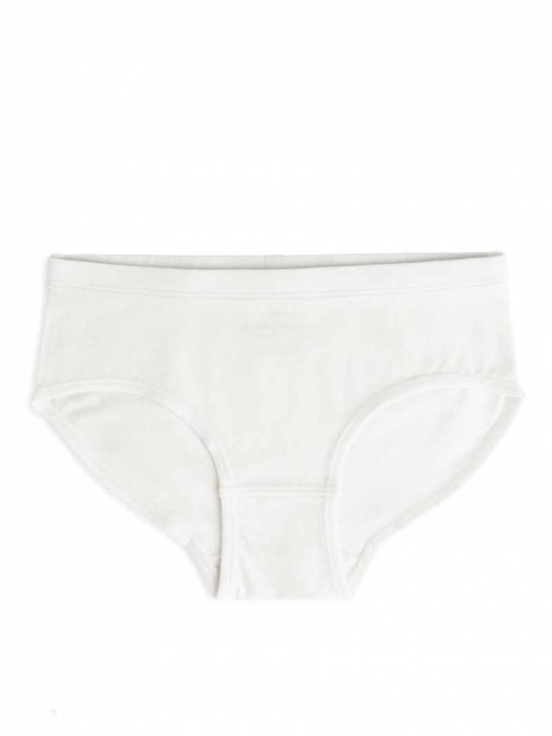 Lenjerie Arket Bumbac Jersey Briefs Fete Gri | Romania-WTPS92637