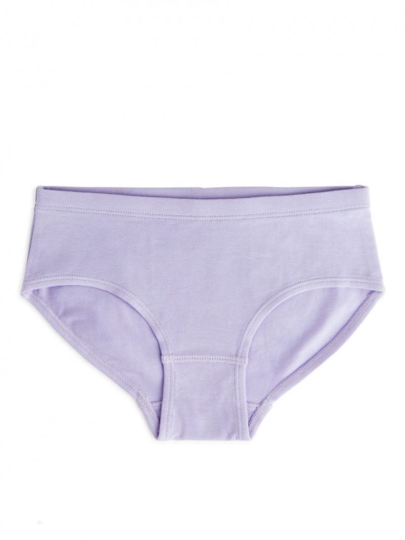 Lenjerie Arket Bumbac Jersey Briefs Fete Gri | Romania-WTPS92637