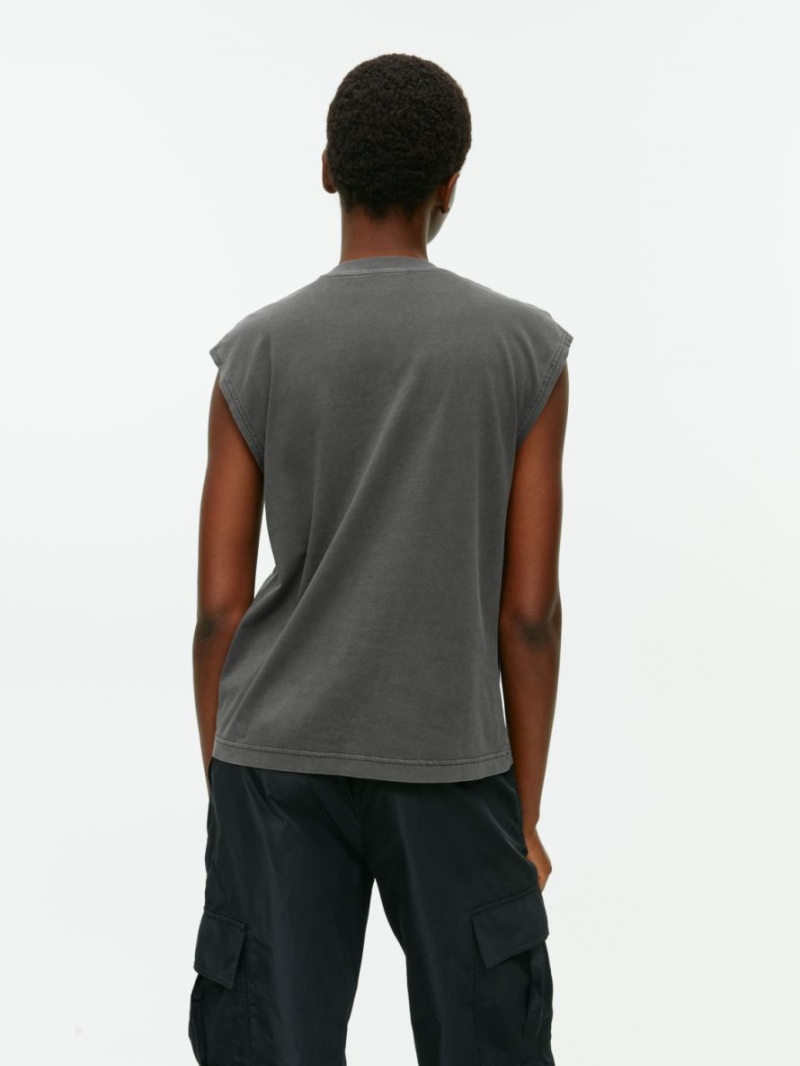 Maiou Arket Loose Fit Dama Negrii | Romania-LMIO39851
