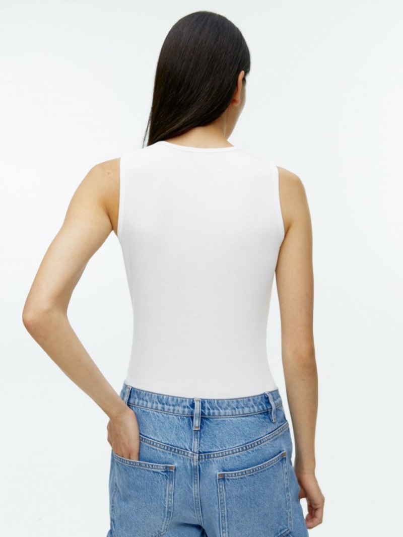 Maiou Arket Rib Dama Albi | Romania-KYBW65128