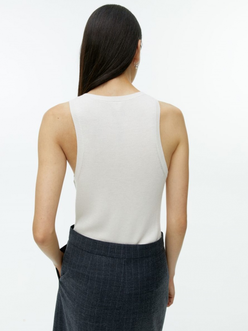 Maiou Arket Tricotate Dama Albi | Romania-PBAK57142