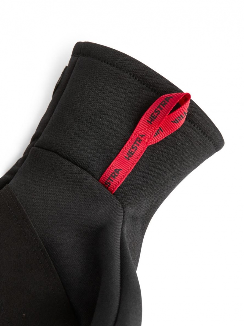 Manusi Arket Hestra Touch Point Fleece Liner Barbati Negrii | Romania-NUAX72463