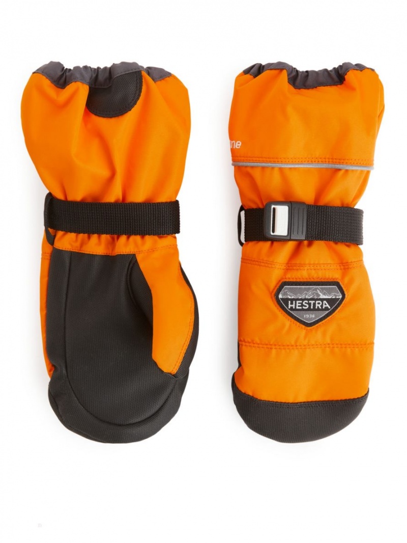 Mittens Arket Hestra Kids CZone Fete Portocalii | Romania-VLBR06841