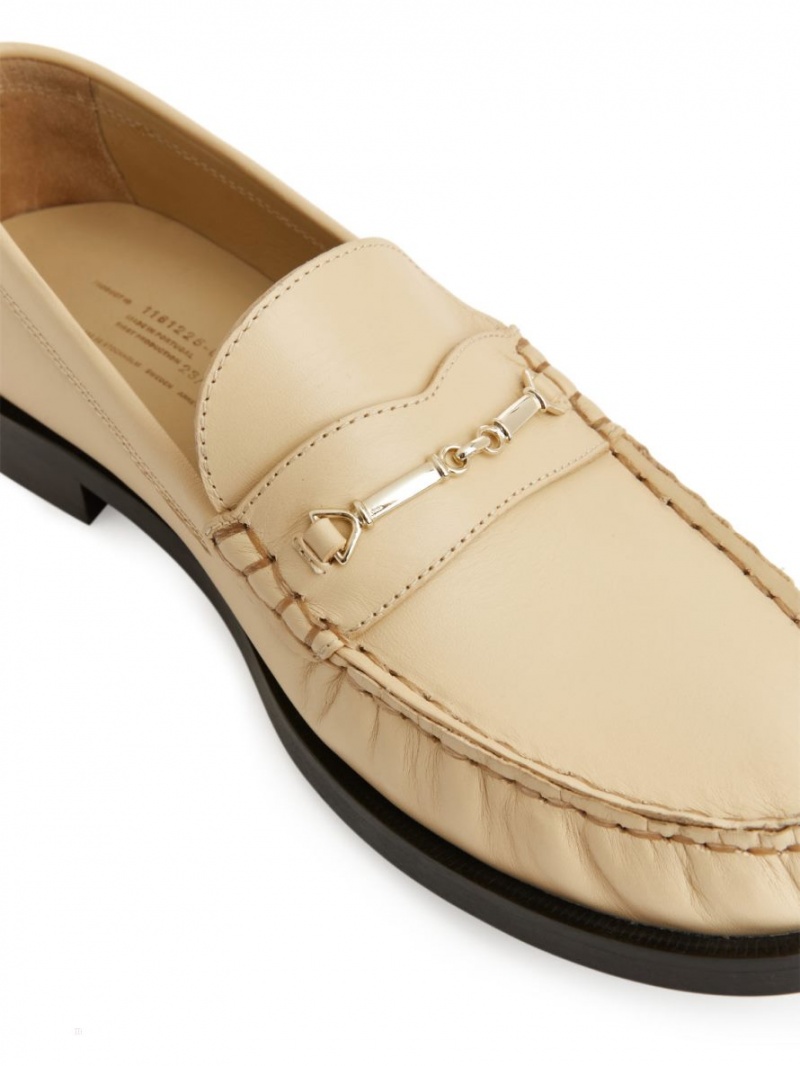 Mocasini Arket Piele Dama Bej | Romania-BAMX07826