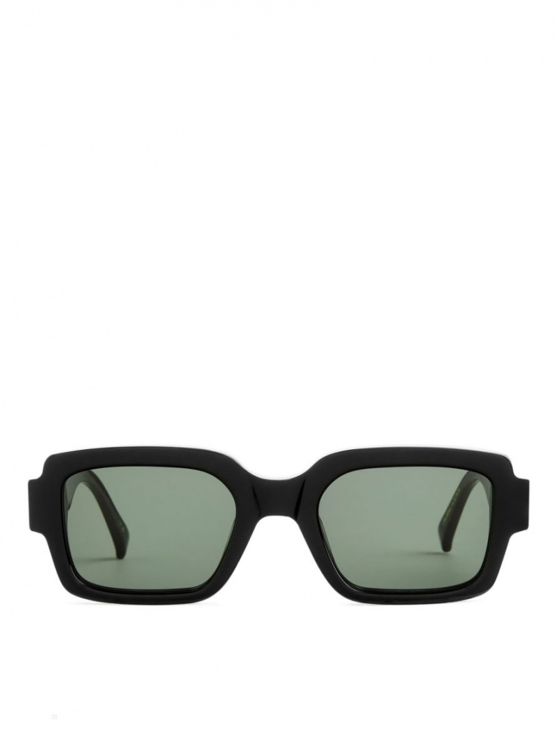 Ochelari de Soare Arket Monokel Eyewear Apollo Dama Negrii | Romania-BGSV90258