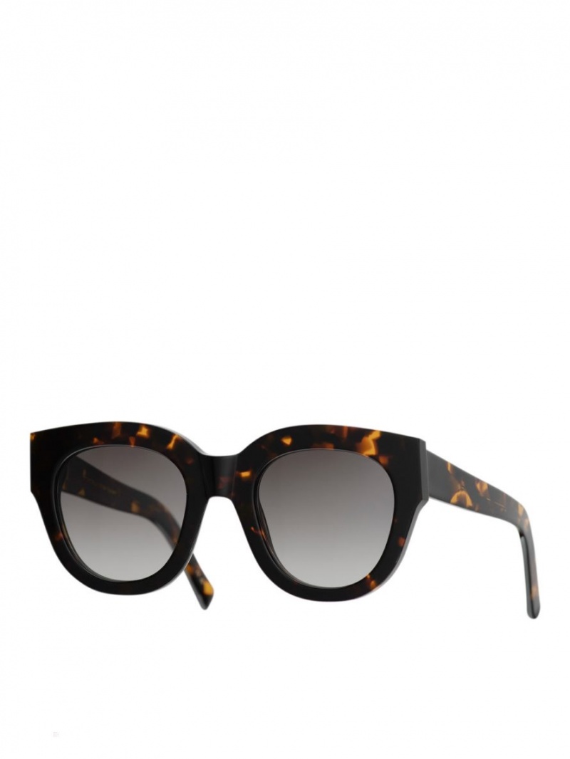 Ochelari de Soare Arket Monokel Eyewear Cleo Dama Gri | Romania-ARUL84537
