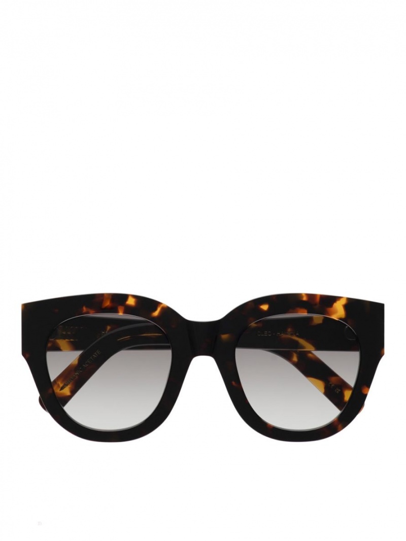 Ochelari de Soare Arket Monokel Eyewear Cleo Dama Gri | Romania-ARUL84537