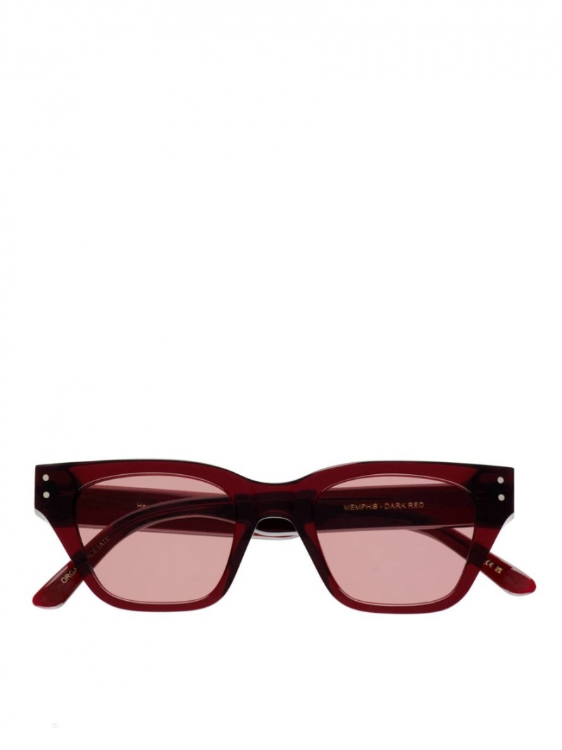 Ochelari de Soare Arket Monokel Eyewear Memphis Dama Rosii | Romania-MQCB65479