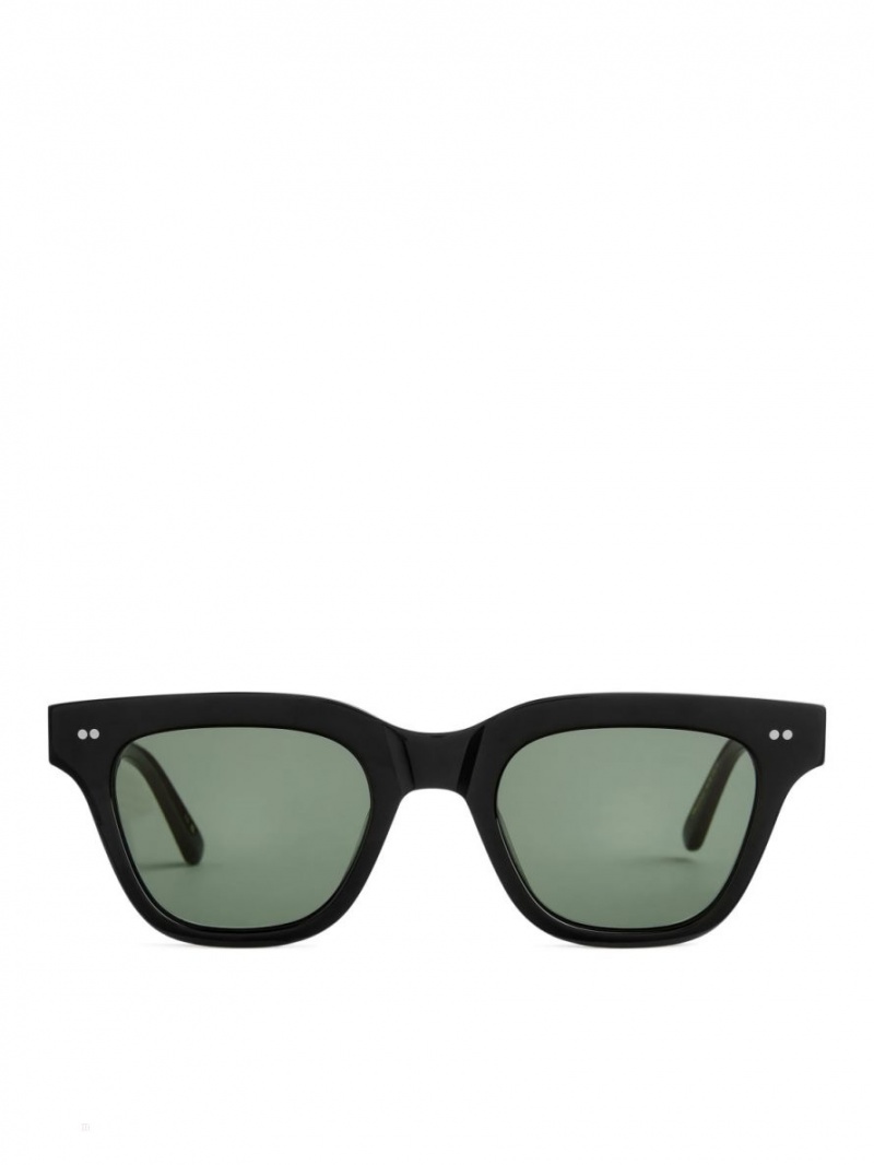 Ochelari de Soare Arket Monokel Eyewear Ellis Barbati Negrii | Romania-PQZU76402