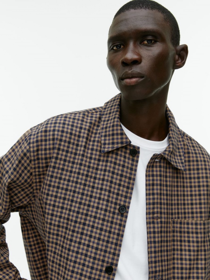 Overshirt Arket Casual Barbati Albastri Maro | Romania-FNPE31765