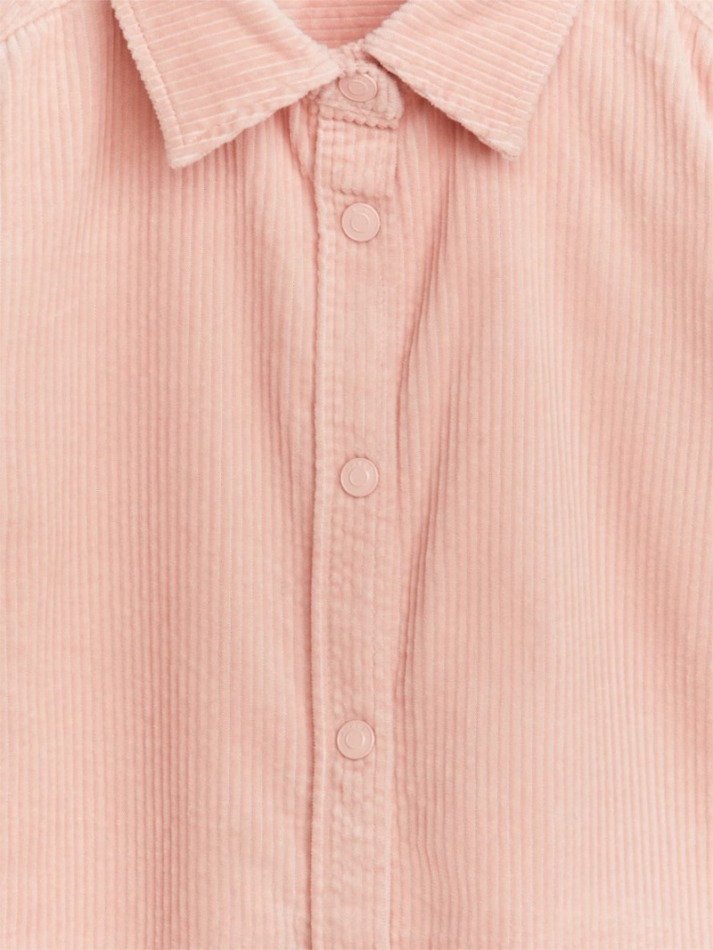 Overshirt Arket Corduroy Fete Roz | Romania-ZDUS24085