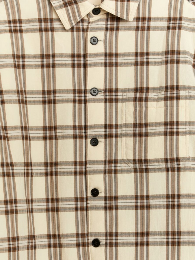 Overshirt Arket Căptușită Barbati Bej | Romania-LQZF36501