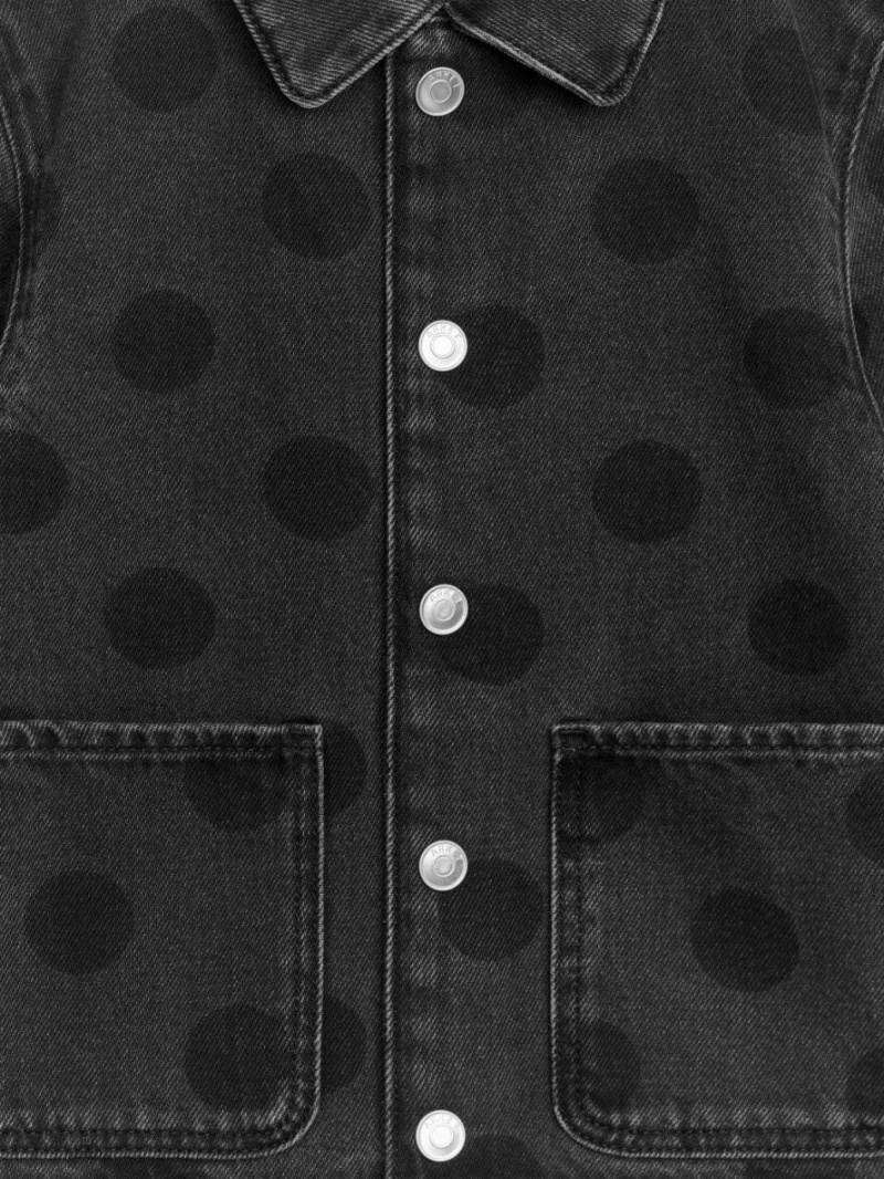 Overshirt Arket Twill Baieti Negrii | Romania-PCRV07359
