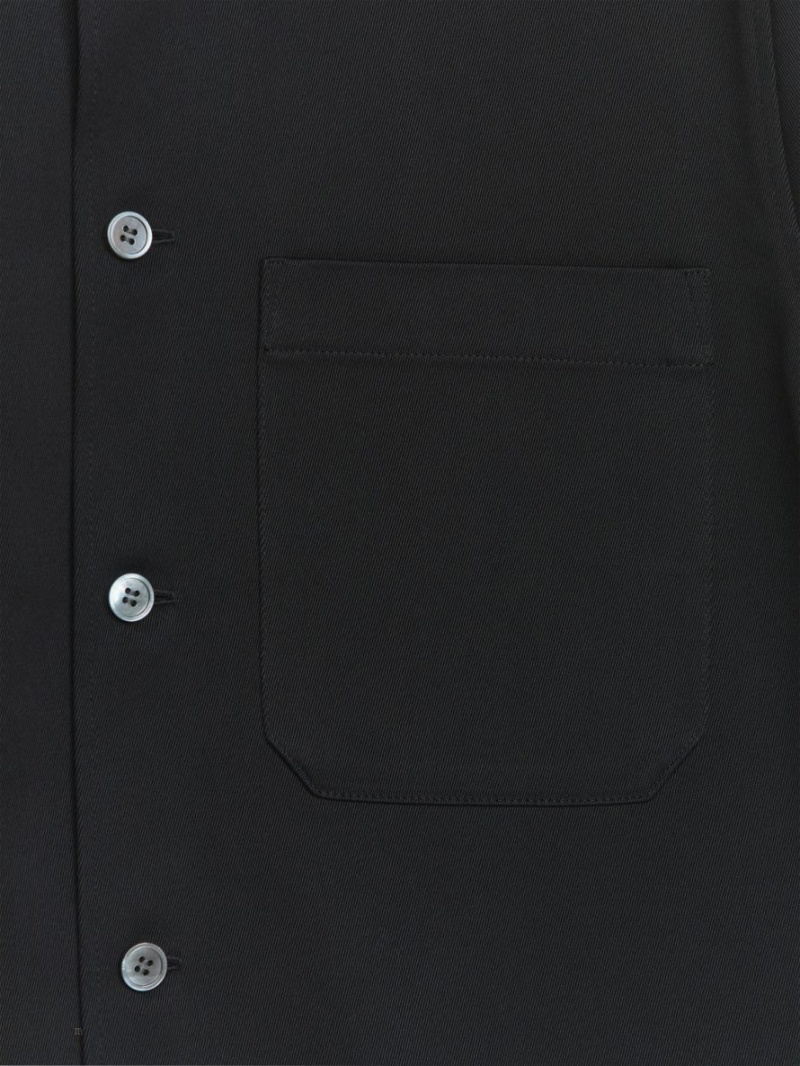 Overshirt Arket Twill Barbati Negrii | Romania-ZGNT31527