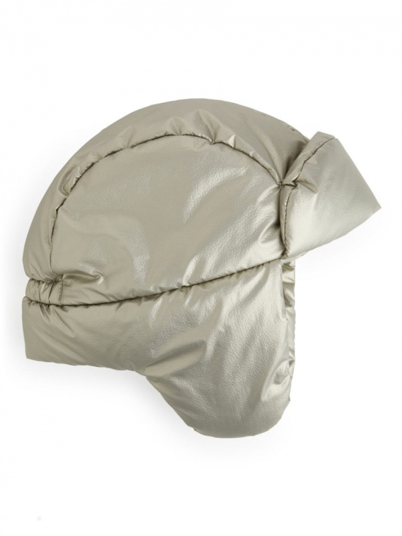 Palarie Arket Trapper Hat Fete Bej | Romania-XQWD57913