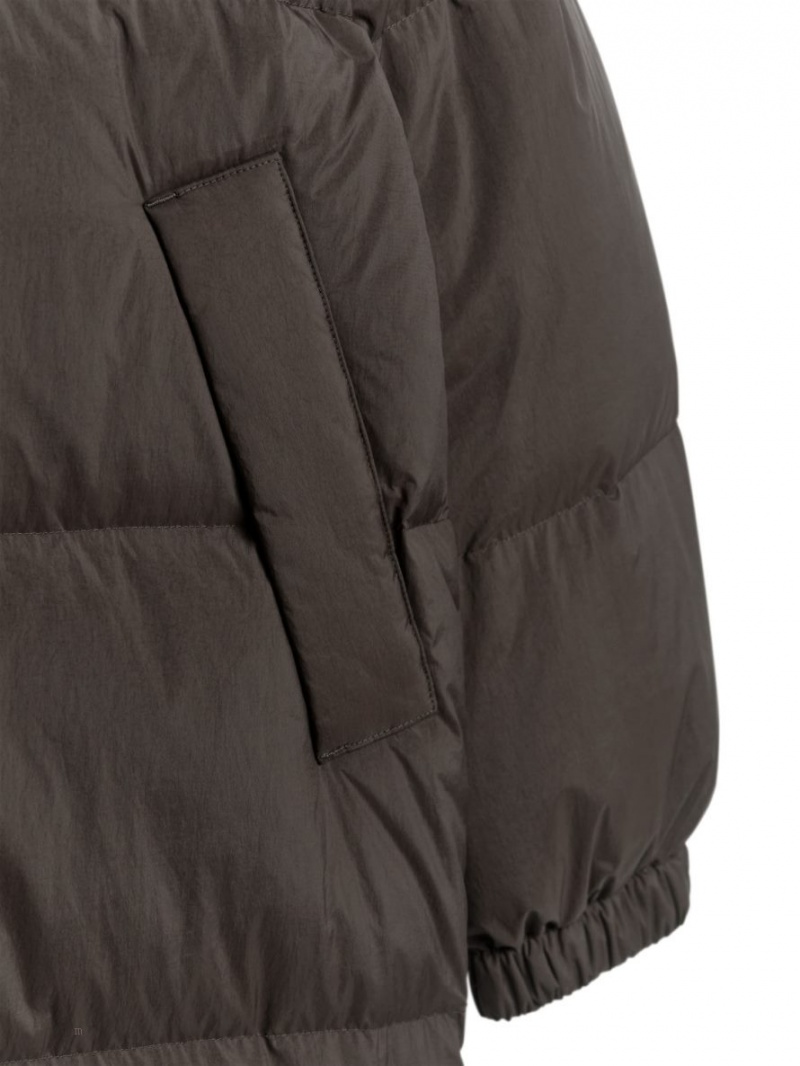 Palton Arket Long Down Puffer Dama Maro Inchis | Romania-IGFV85142