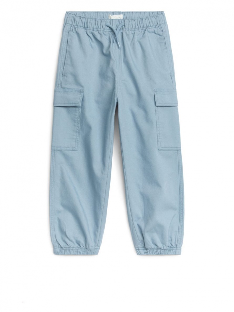Pantaloni Arket Cargo Baieti Albastri | Romania-WHOM59806