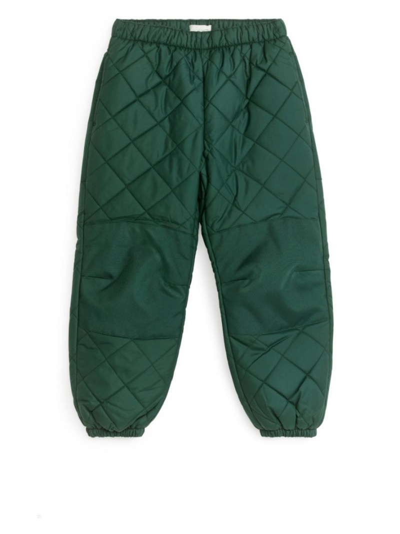 Pantaloni Arket Căptușită Outdoor Baieti Verzi Inchis | Romania-SEGQ47865
