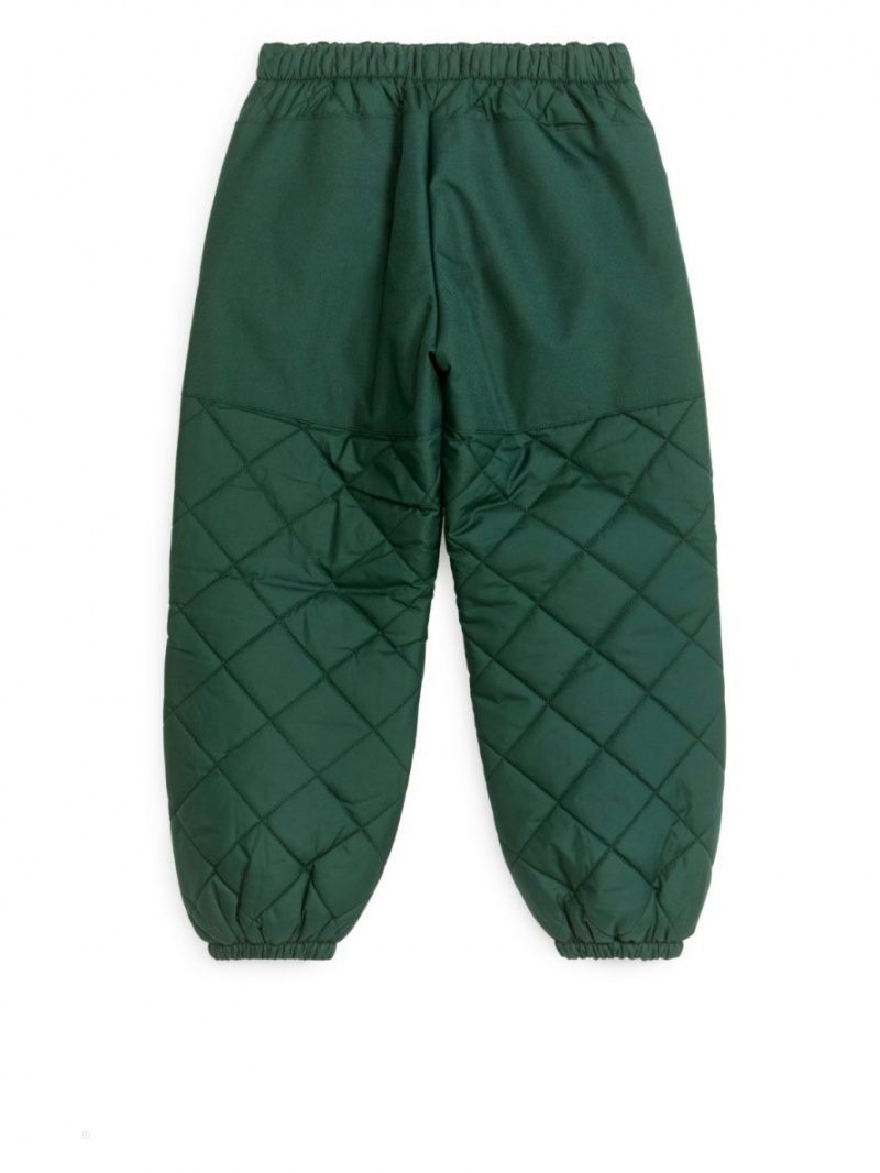 Pantaloni Arket Căptușită Outdoor Baieti Verzi Inchis | Romania-SEGQ47865