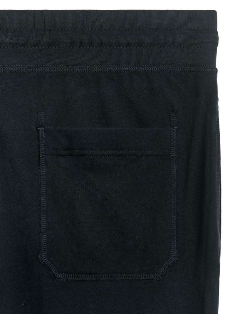Pantaloni Arket Jersey Lounge Barbati Negrii | Romania-EBSD47325