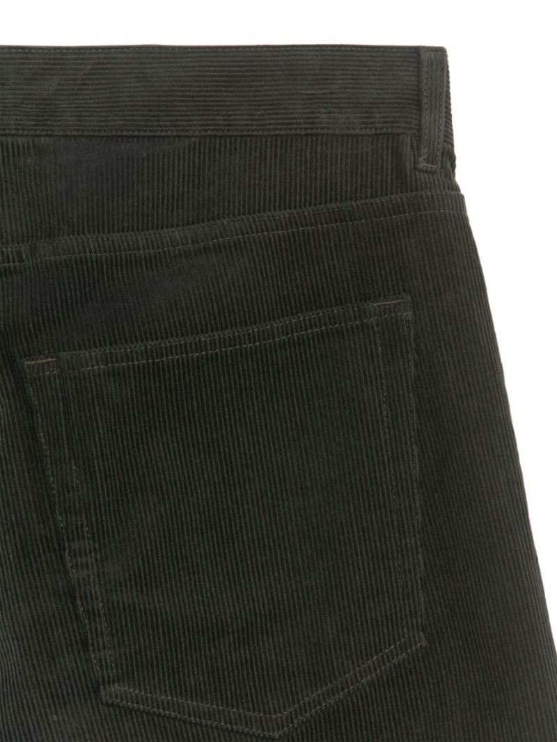 Pantaloni Arket LOOSE Corduroy Barbati Verzi Inchis | Romania-YEGW45201