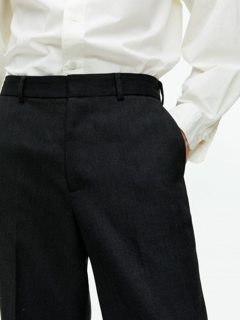 Pantaloni Arket Tailored Largi-Fit Barbati Gri | Romania-OWKB82174