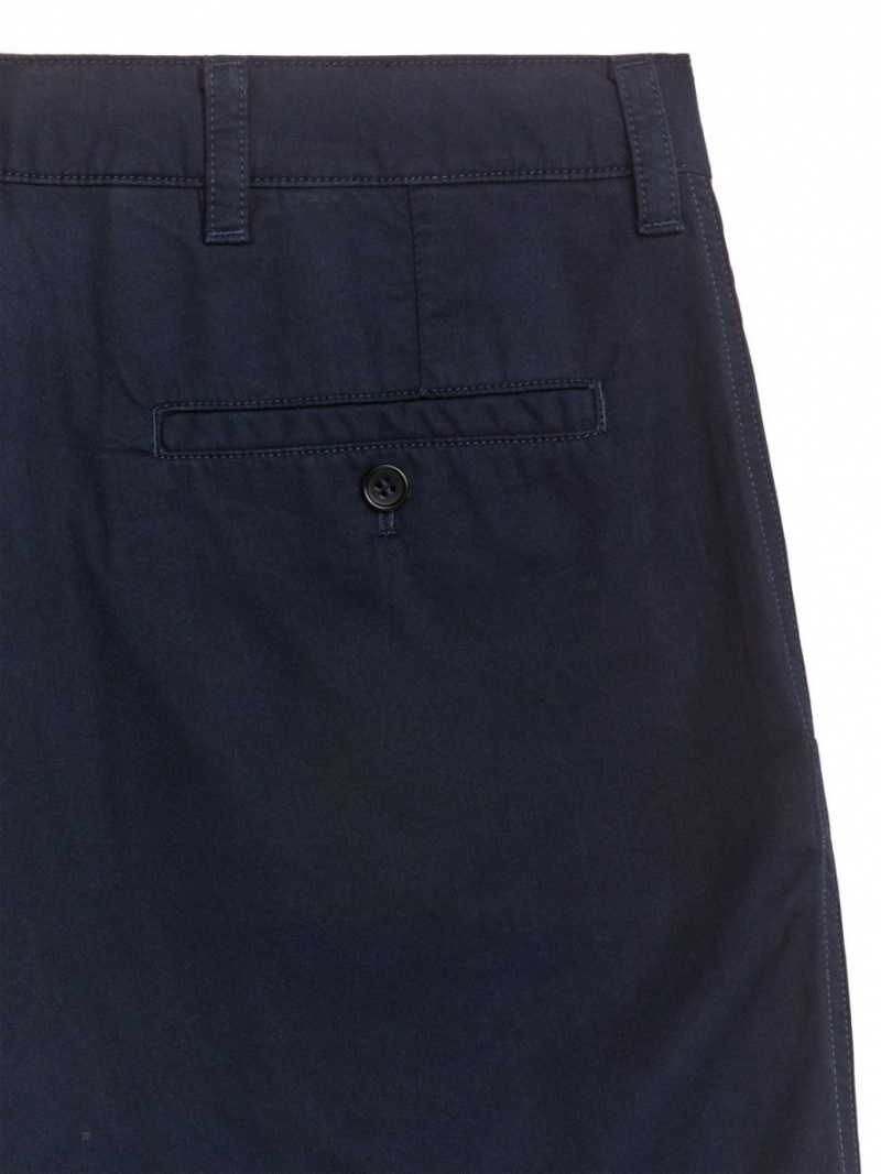 Pantaloni Scurti Arket Bumbac Barbati Albastri Inchis | Romania-NGCJ95172