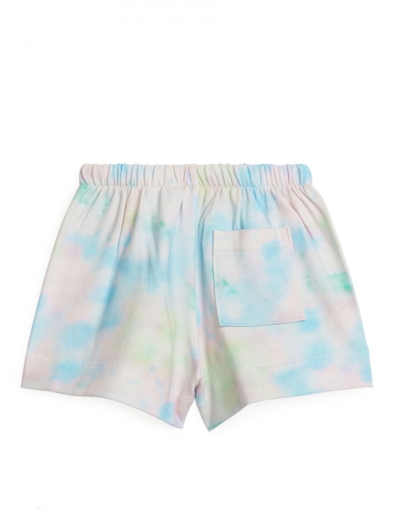 Pantaloni Scurti Arket French Terry Fete Albastri | Romania-DCSV60792