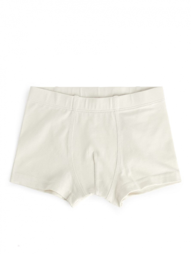Pantaloni Scurti Arket Jersey Trunks Baieti Albastri Albi Gri | Romania-LGXK04126