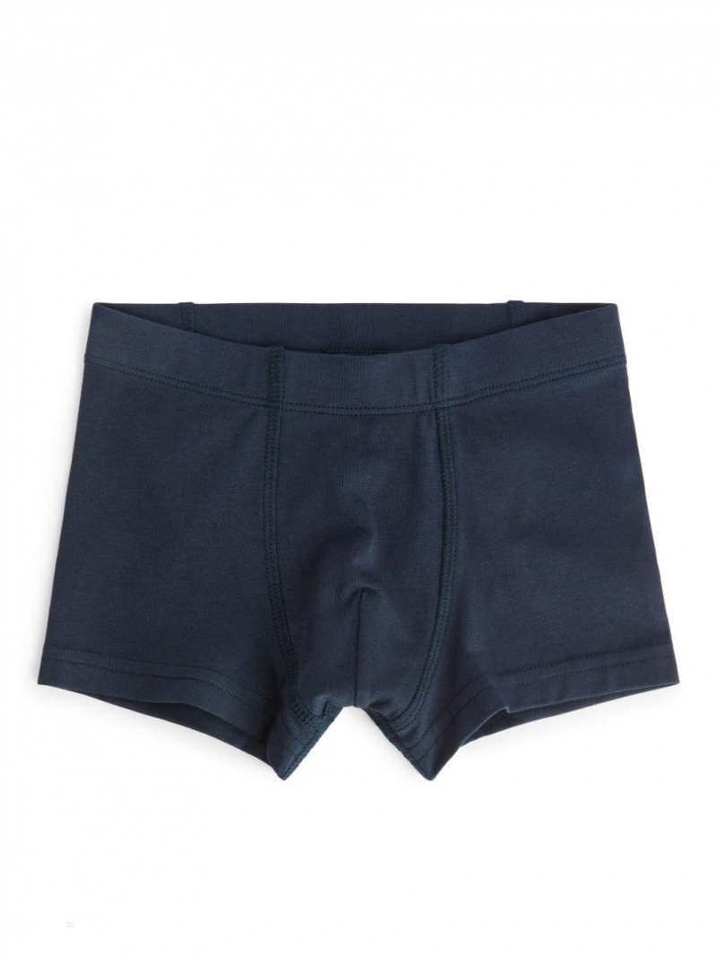 Pantaloni Scurti Arket Jersey Trunks Baieti Albastri Albi Gri | Romania-LGXK04126