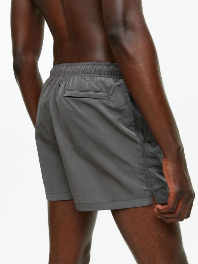 Pantaloni Scurti Arket Swim Barbati Gri Inchis | Romania-VTWA52369