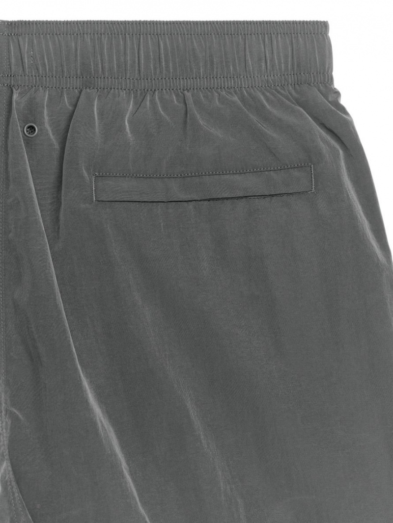 Pantaloni Scurti Arket Swim Barbati Gri Inchis | Romania-VTWA52369