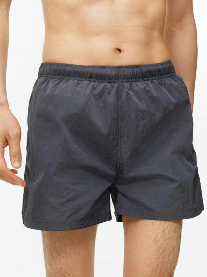 Pantaloni Scurti Arket Swim Barbati Negrii | Romania-OXEB81765