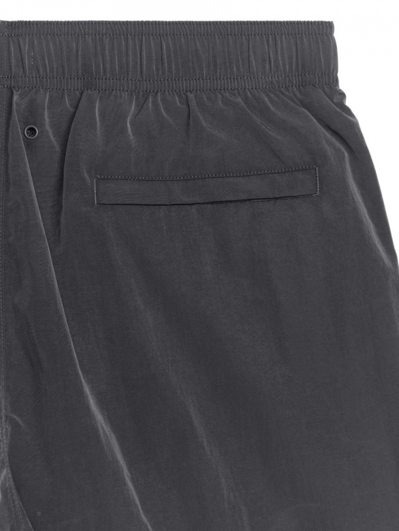 Pantaloni Scurti Arket Swim Barbati Negrii | Romania-OXEB81765