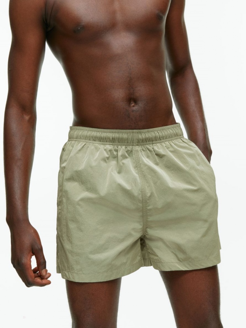 Pantaloni Scurti Arket Swim Barbati Verzi | Romania-YGAM04362